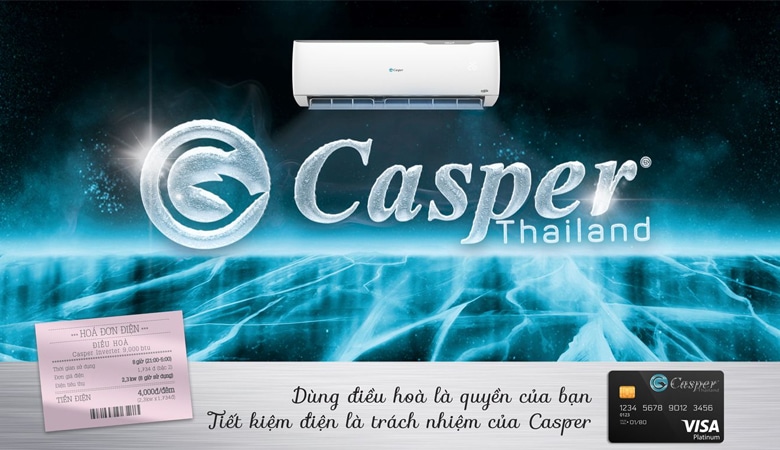 Điều hòa casper GC-09TL32 công nghệ inverter