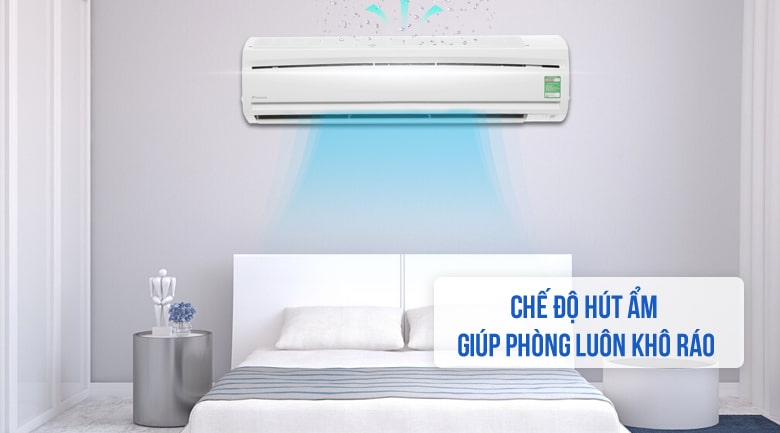 Chế độ hút ẩm trên điều hòa Daikin FTKA35VAVMV