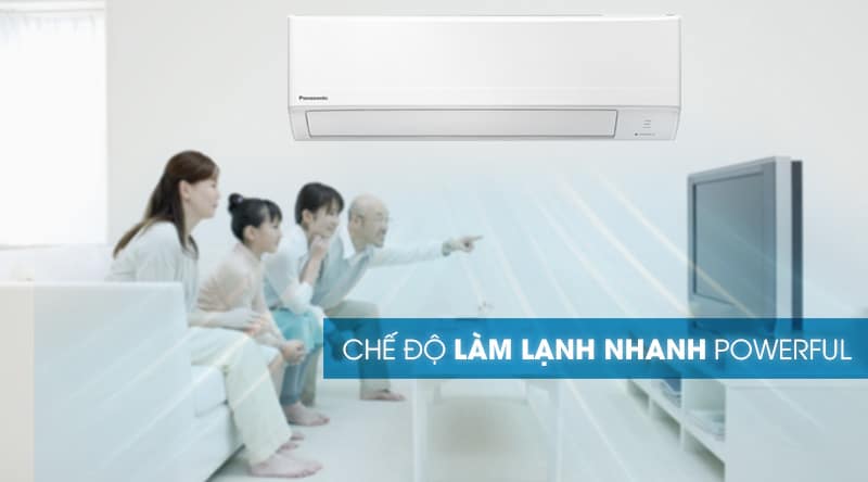 Panasonic N12WKH-8 làm lạnh nhanh