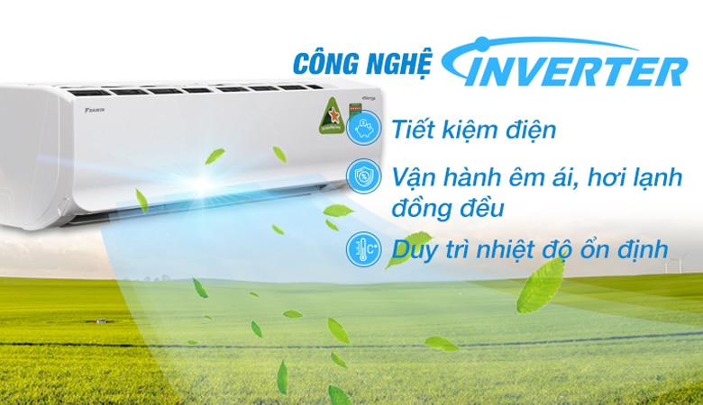 FTKC35UAVMV công nghệ Inverter