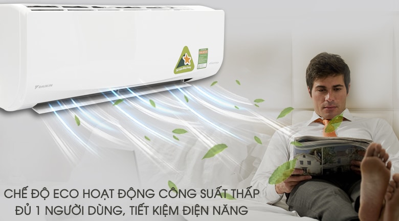 Công nghệ Eco điều hòa Daikin FTKA35VAVMV tiết kiệm điện
