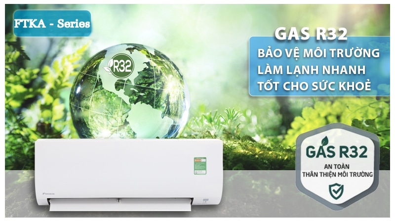 Điều hòa Daikin 18000BTU 1 chiều inverter FTKA50VAVMV
