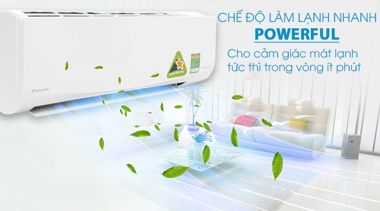 điều hòa Daikin 18000btu 1 chiều inverter FTC50NV1N