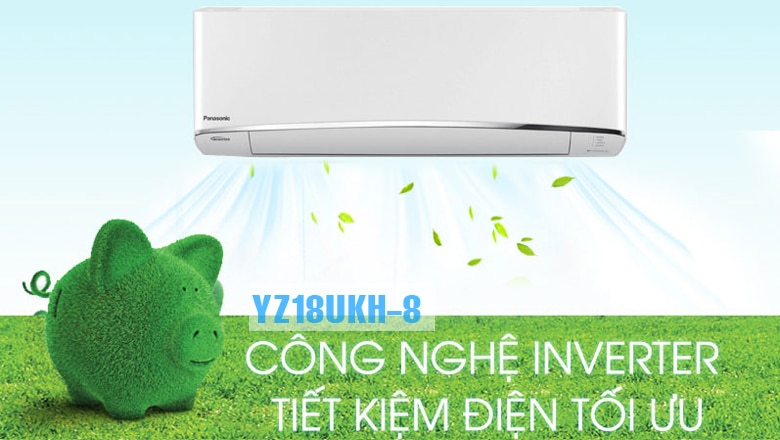 Điều hòa panasonic 18000btu 2 chiều inverter YZ18UKH-8