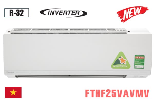 Điều hòa daikin 9000btu 2 chiều inverter FTHF25VAVMV