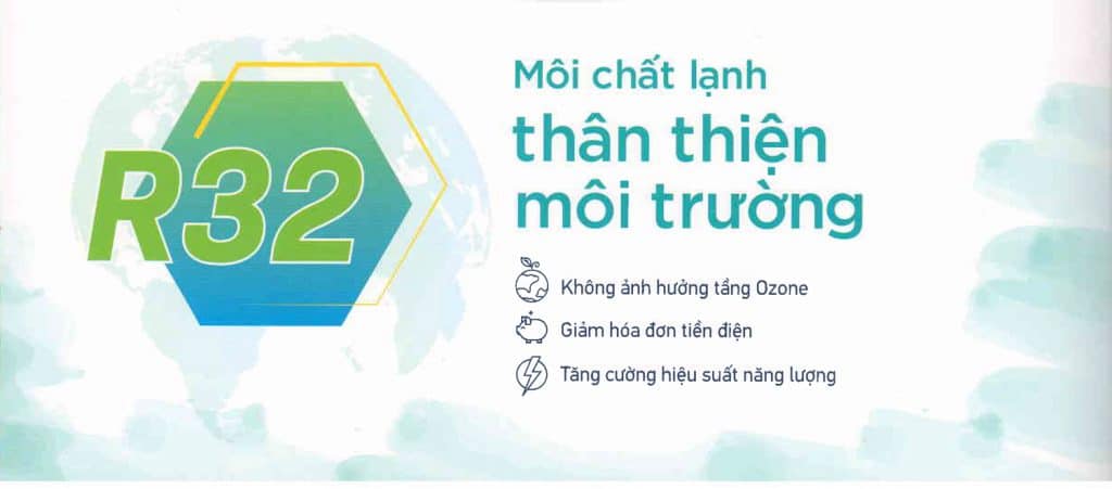 Casper KC-12FC32 sử dụng Gas R32