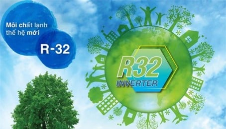 Gas R32 trên điều hòa daikin FTKA35VAVMV