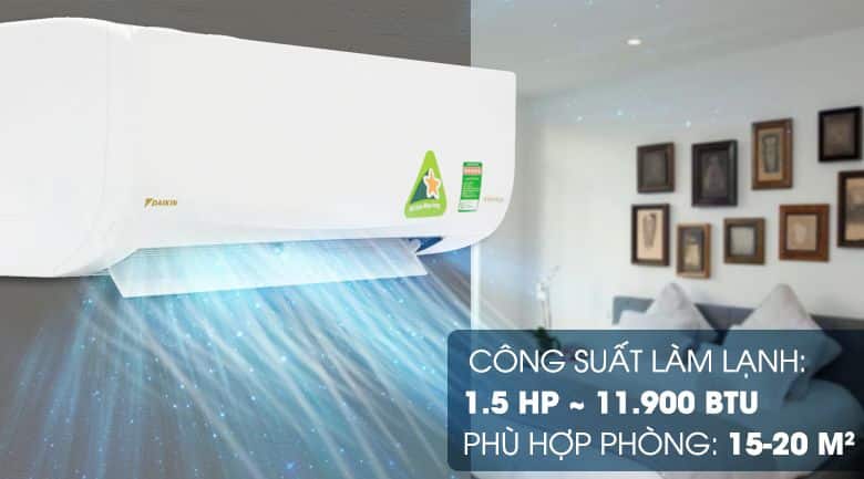 Điều hòa Daikin 12000btu 1 chiều FTF35UV1V