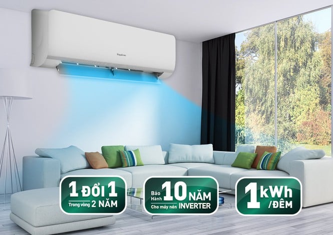 NIS-C12R2H08, inverter tiết kiệm điện