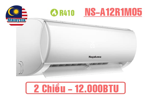 Điều hòa Nagakawa NS-A12R1M05 2 chiều 12000BTU