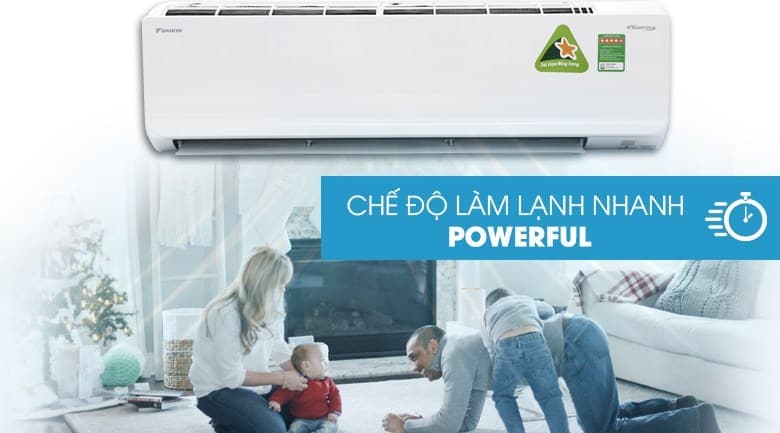 làm lạnh nhanh FTKC71UVMV