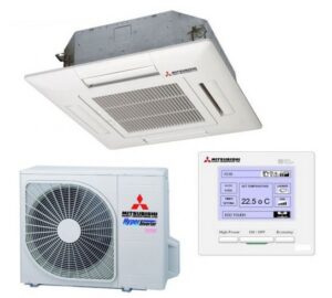 Điều hòa Âm trần Cassette Mitsubishi 1 chiều 18.000Btu (FDT50CNV-S5/FDC50CNV-S5)