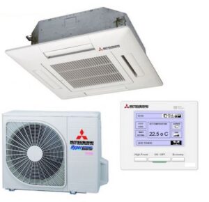 Điều hòa âm trần Mitsubishi 2 chiều 47.800BTU inverter Gas R410a FDT140VG/FDC140VNA--